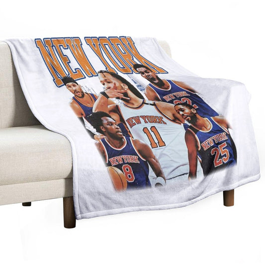 NEW YORK BASKETBALL Throw Blanket