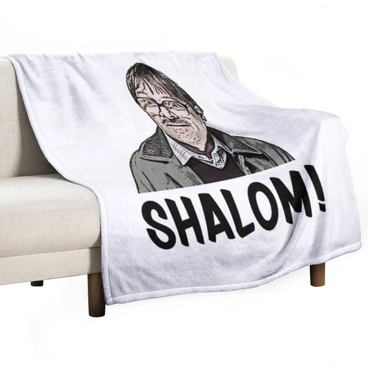 Shalom Jackie Parody Throw Blanket
