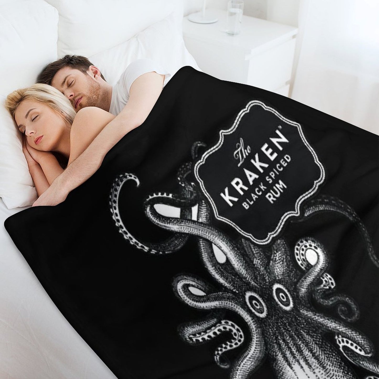 Kraken Rum Throw Blanket