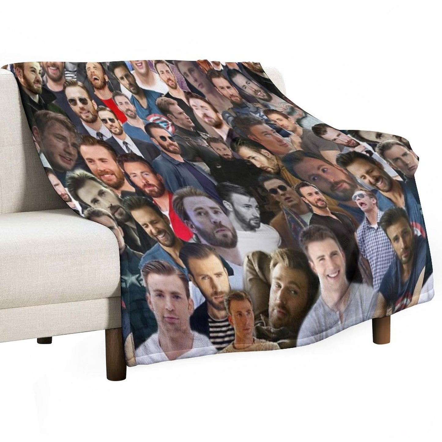 Chris Evans Throw Blanket