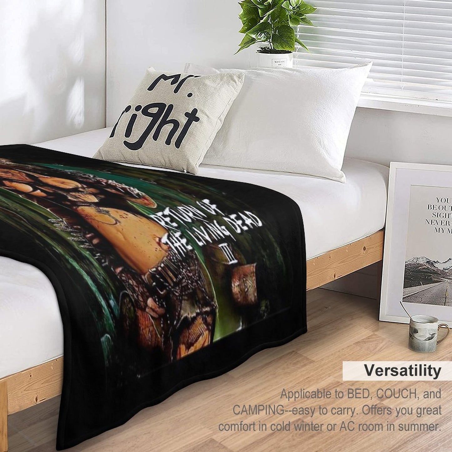 Return Of The Living Dead III Throw Blanket