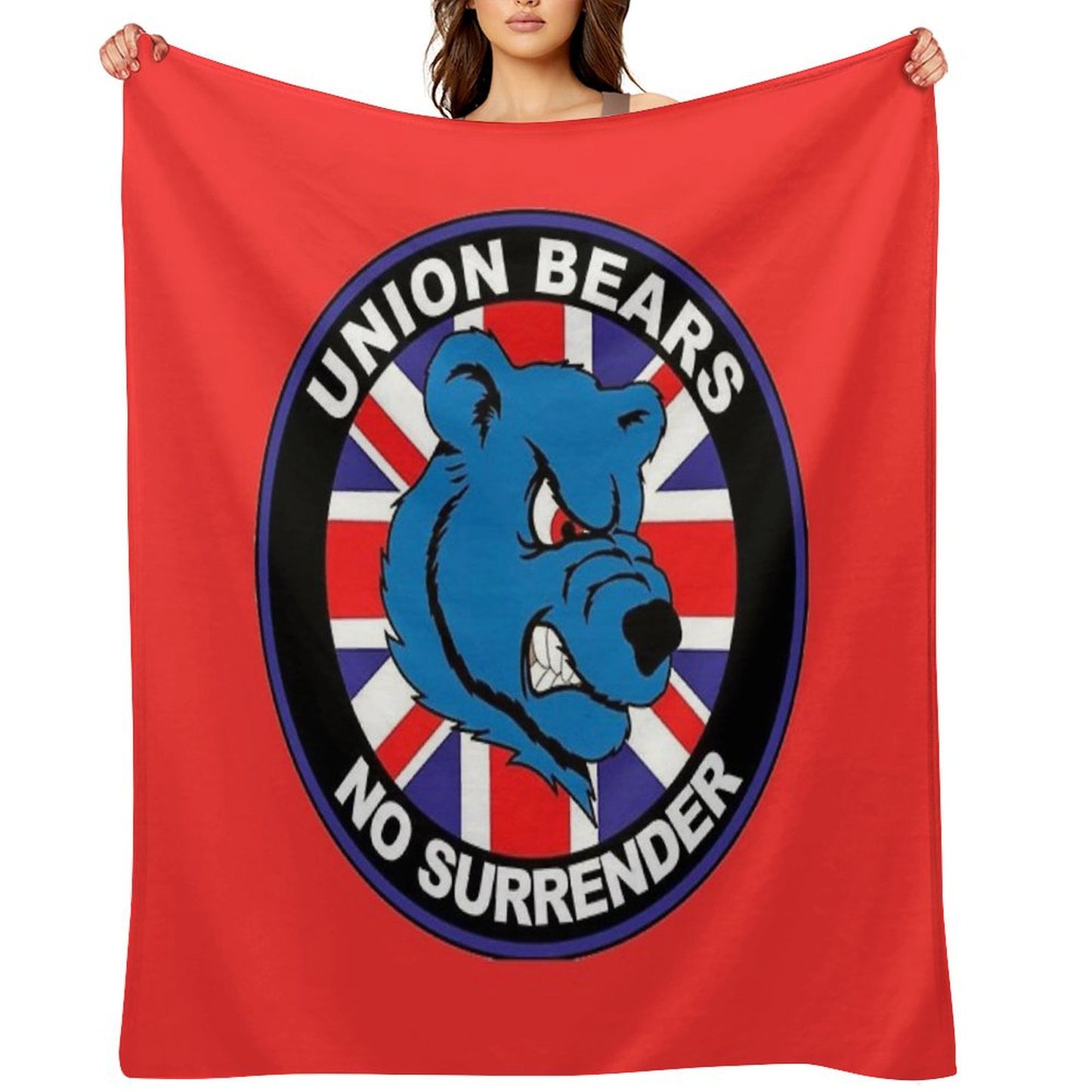 Union Bears Rangers Throw Blanket