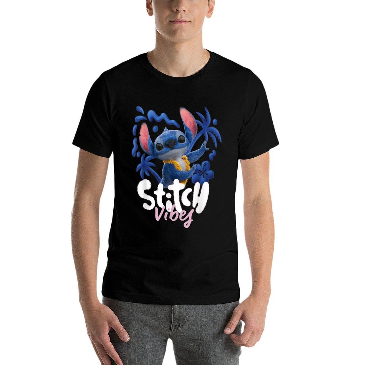 Disney Lilo & Stitch Live-Action Movie "Stitch Vibes" Hula Versatile T-Shirt