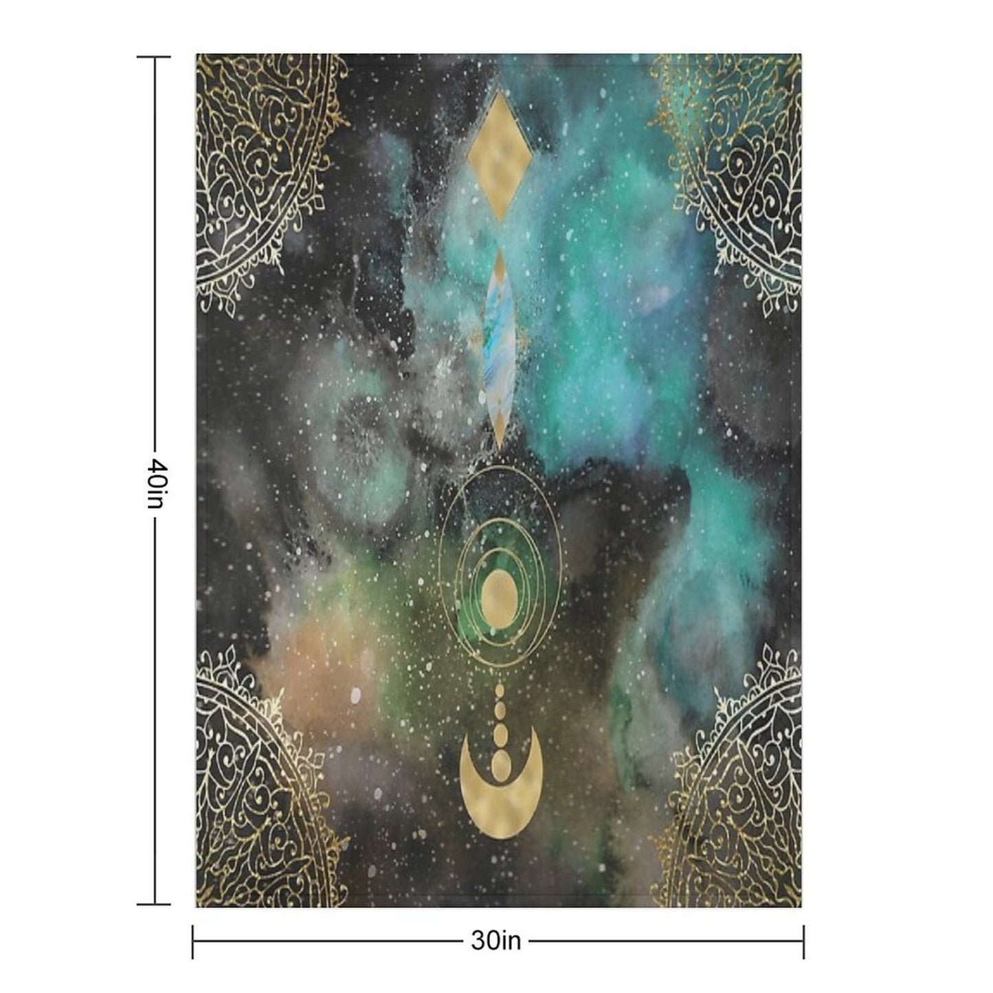 Magick Universe Throw Blanket