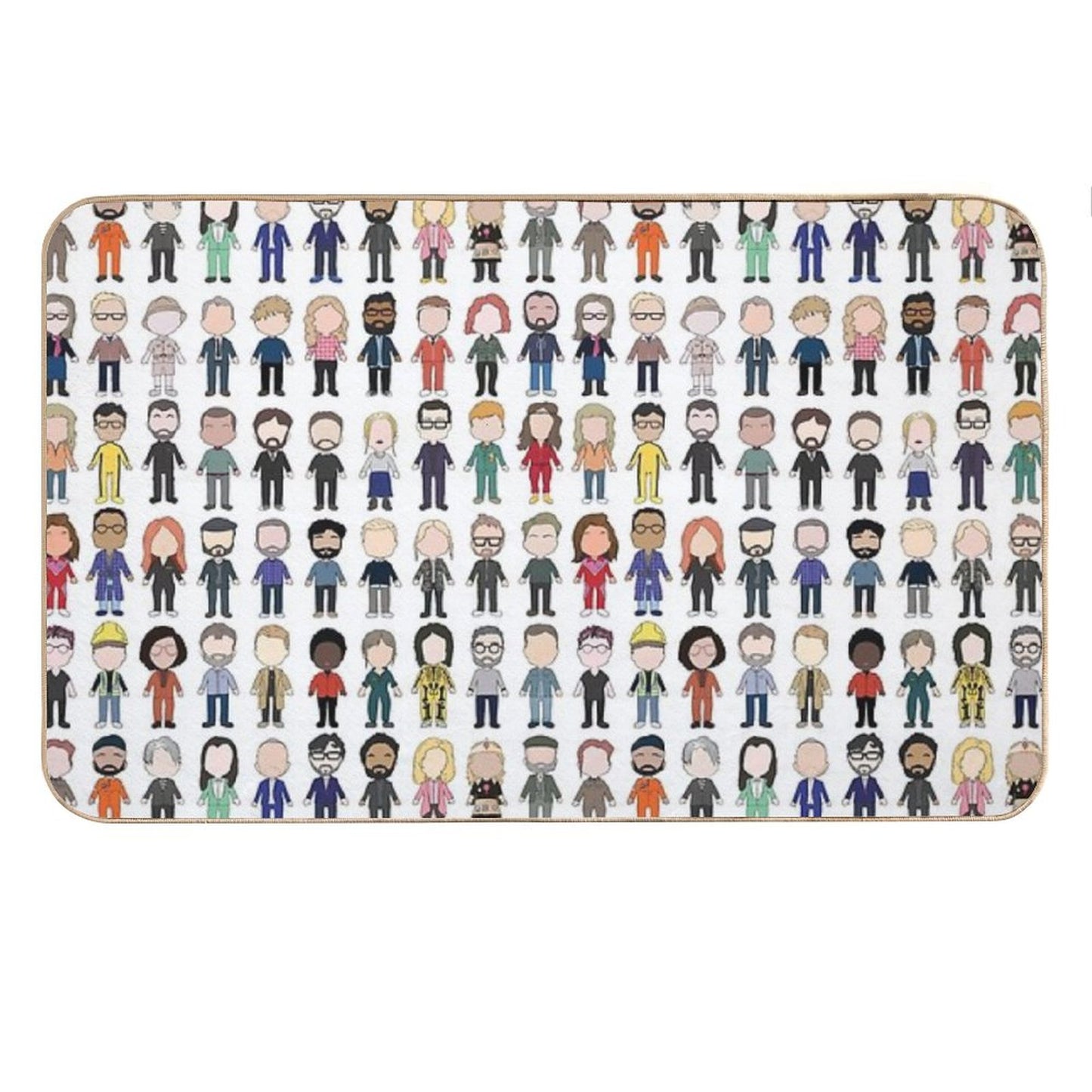 Cast Poster Taskmaster First Ten Series Bath Mat