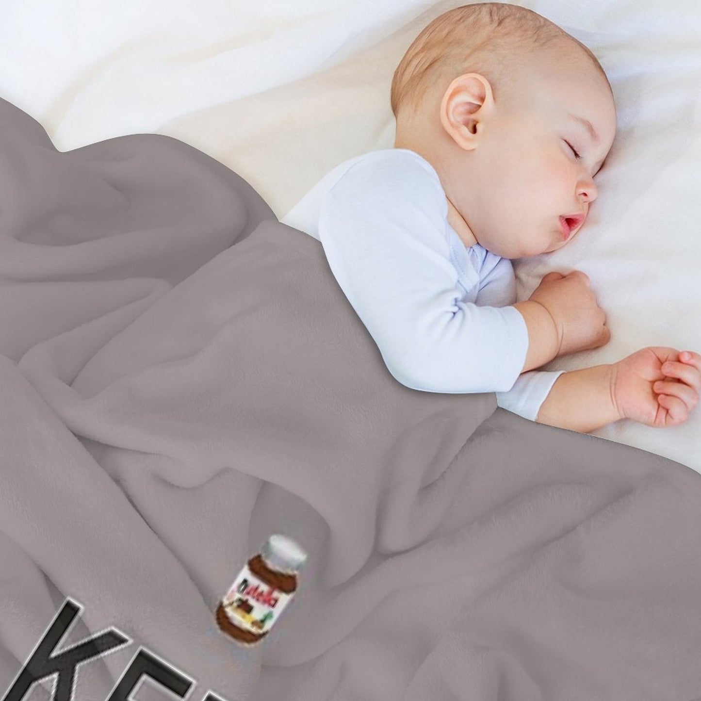 Keep Calm And Gimme My Nutella Throw Blanket