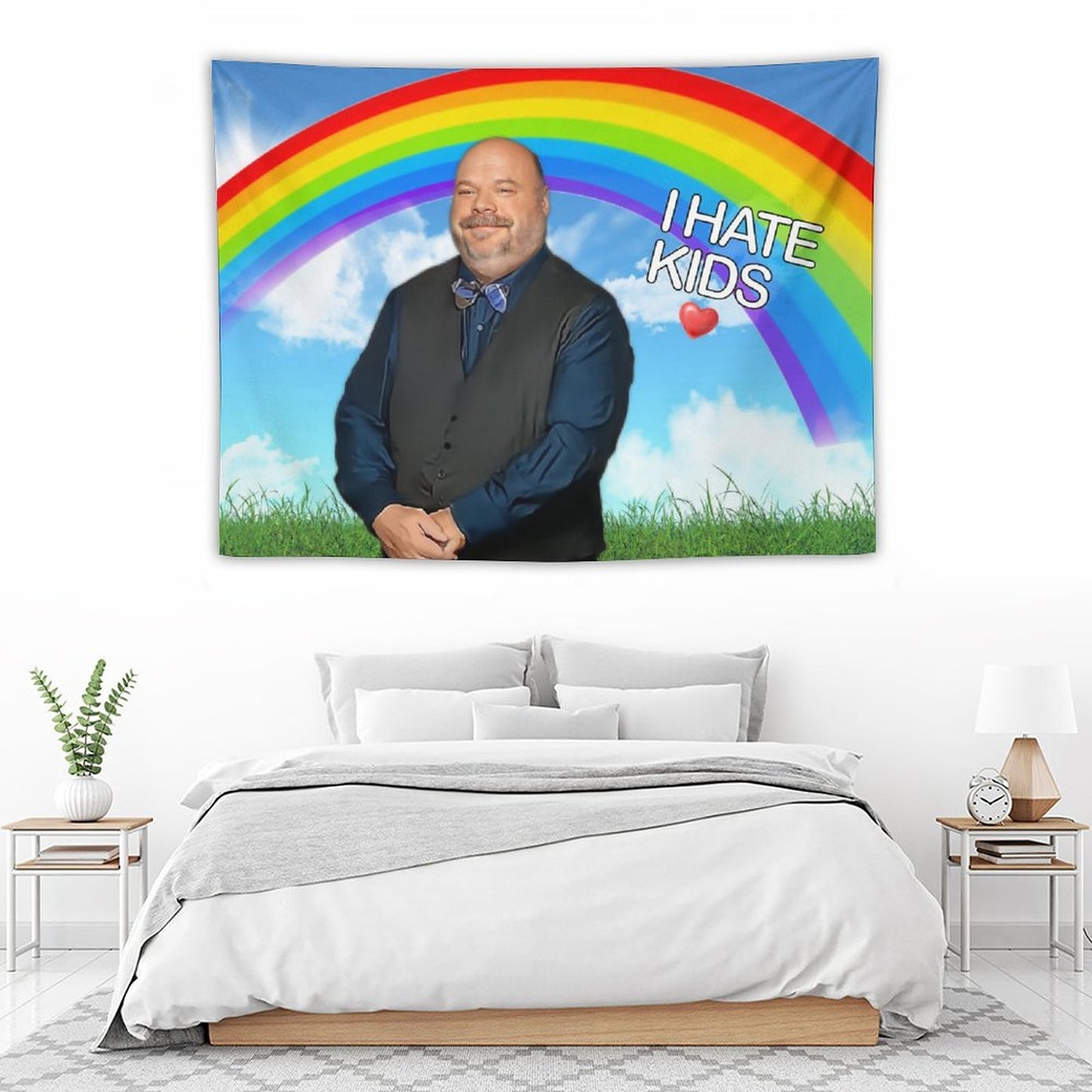 Bertram I Hate Kids Tapestry