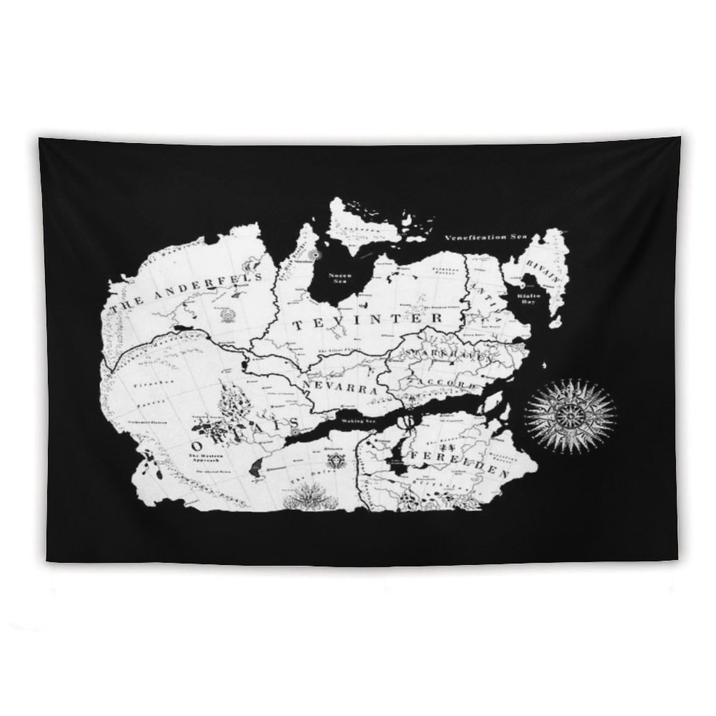 Thedas Map Tapestry
