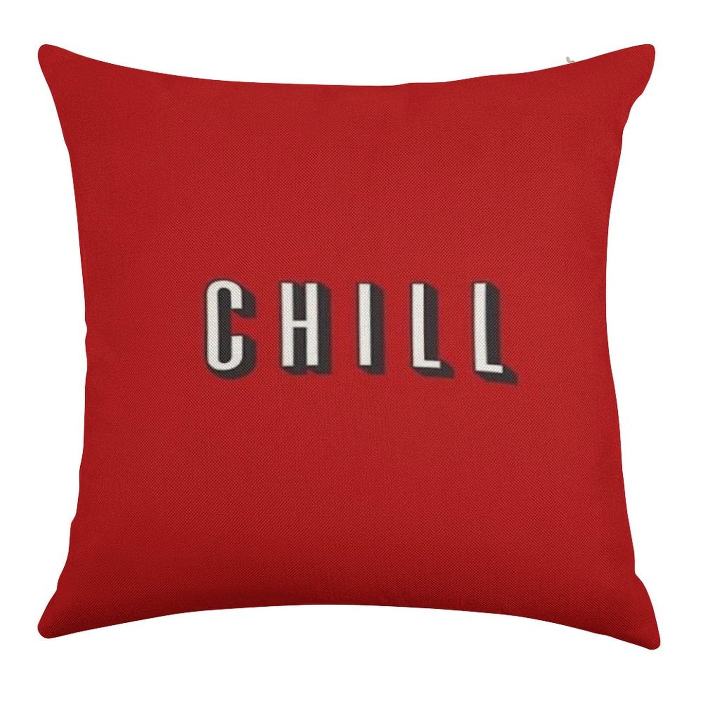 CHILL Linen Throw Pillow Cover