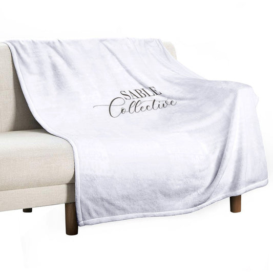 Sable Collective Logo Throw Blanket
