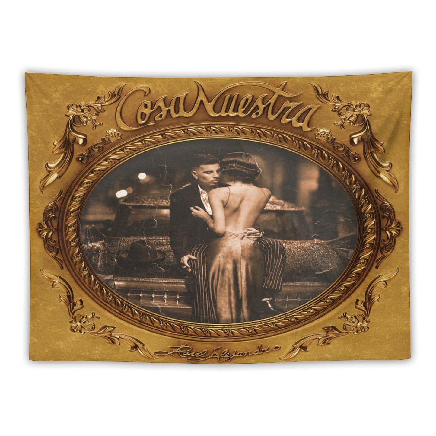 Rauw Alejandro - Cosa Nuestra (English Translation) Tapestry