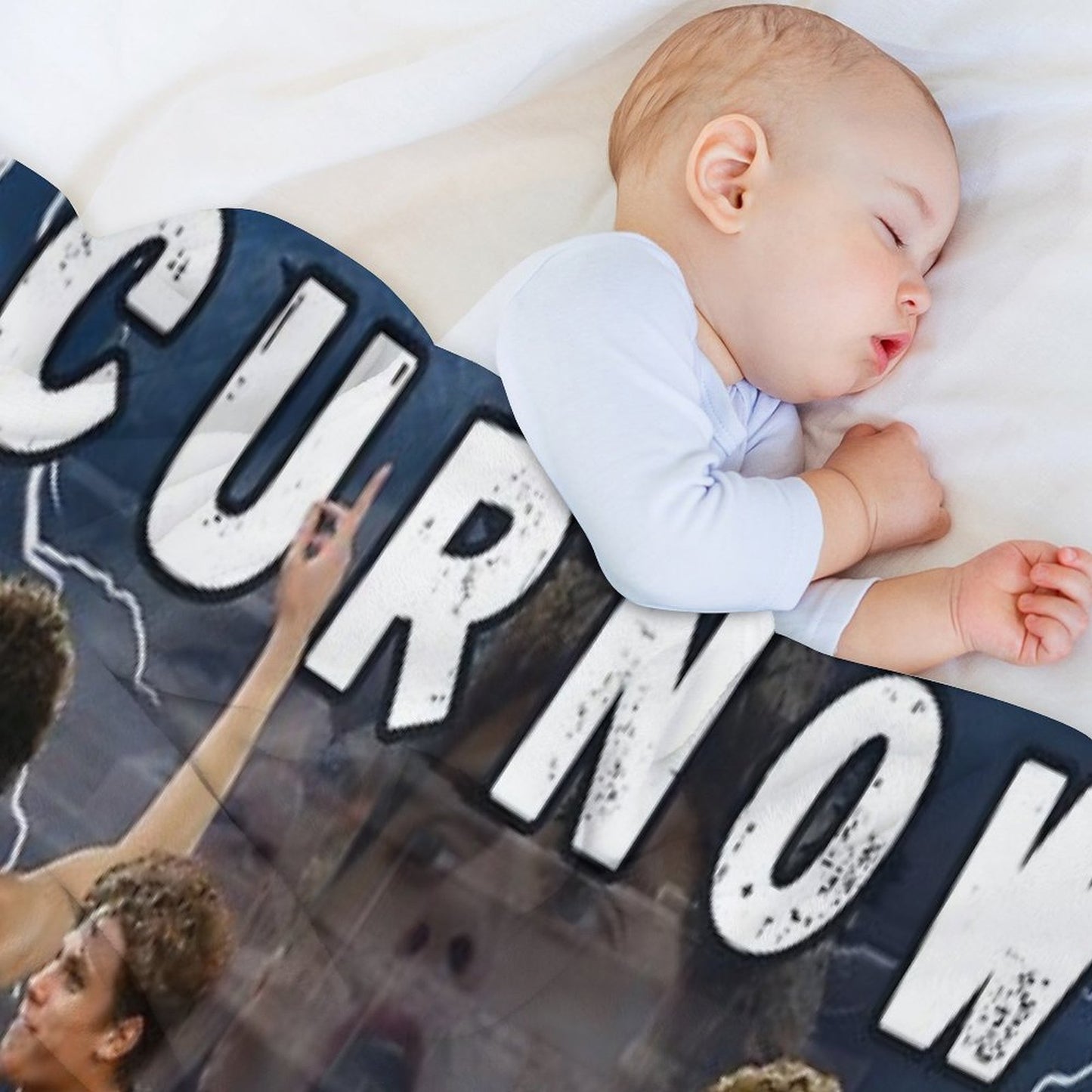 Charlie Curnow Carlton Football Club AFL Player Throw Blanket
