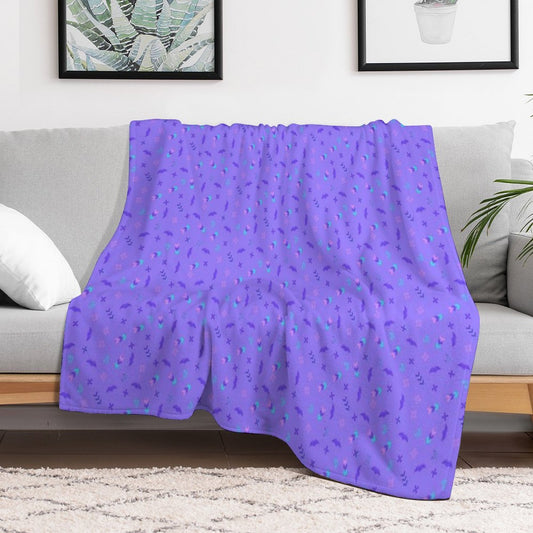 Koops Glitch Pattern Throw Blanket