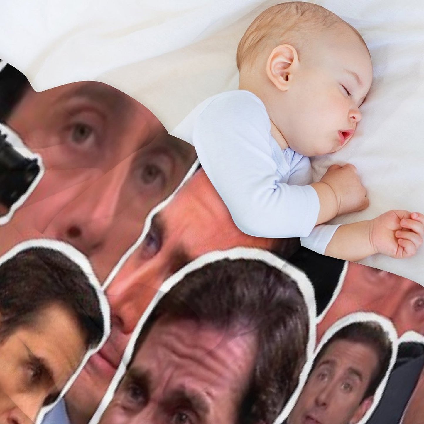Michael Scott - The Office Collage Throw Blanket