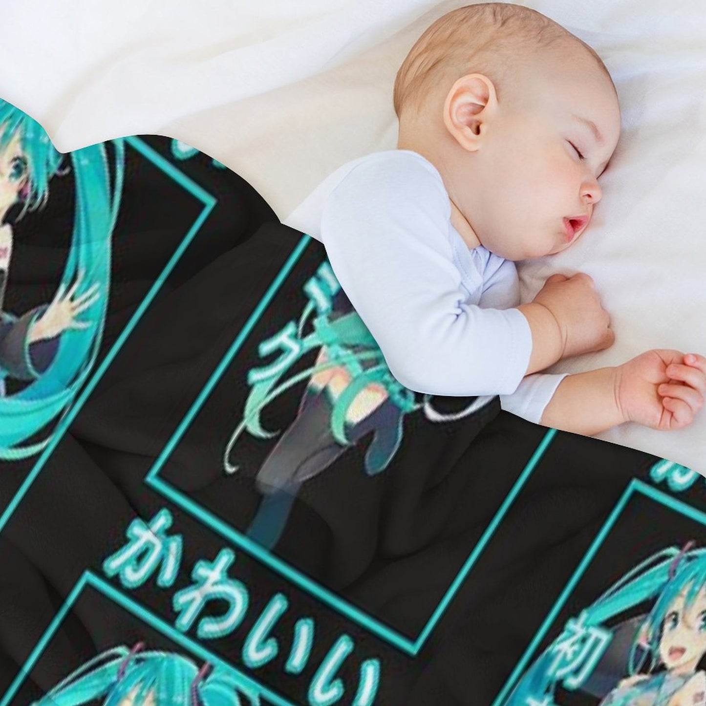 Hatsune Miku Classic Throw Blanket