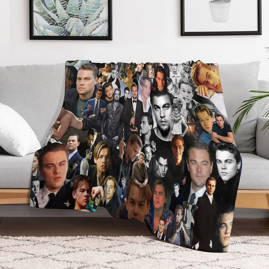 Leo DiCaprio Throw Blanket