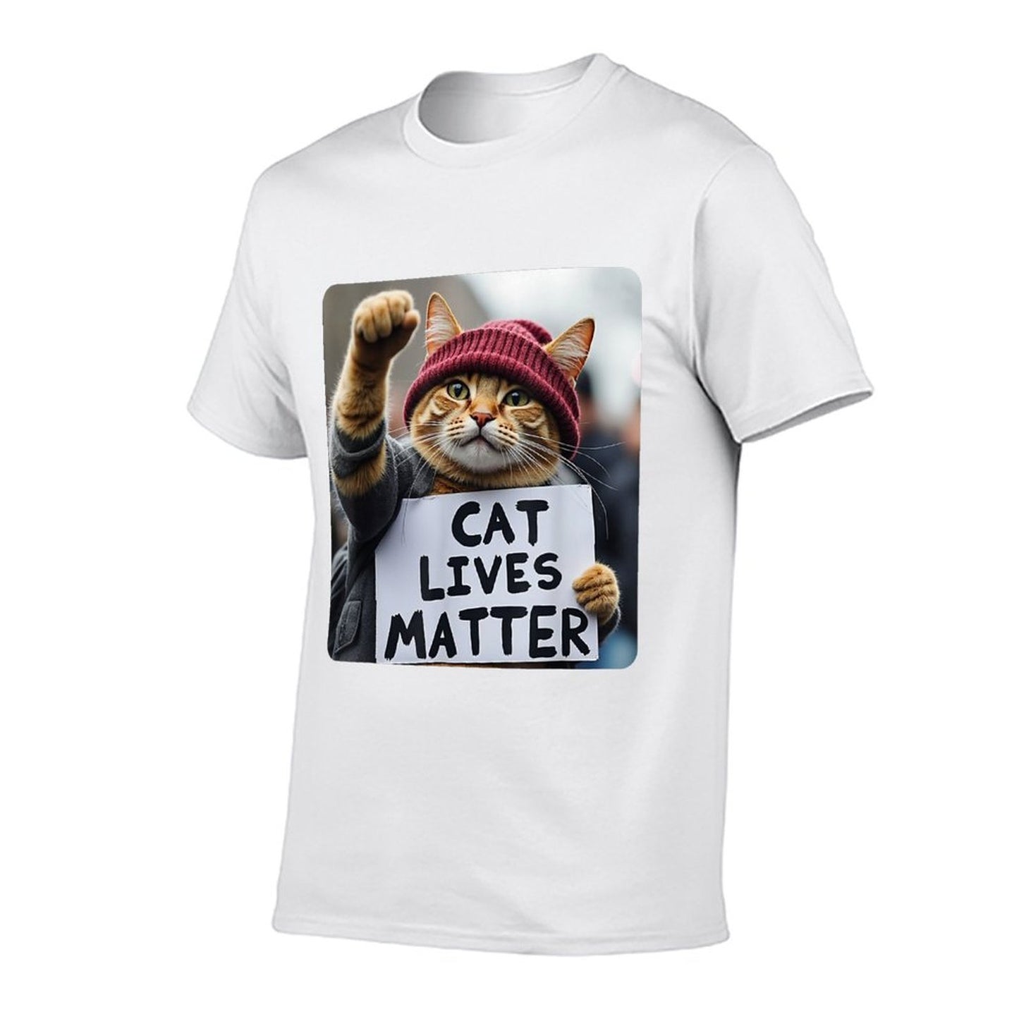 Donald Trump 2024 Cats, Cat Lives Matter Trump Lightweight T-Shirt