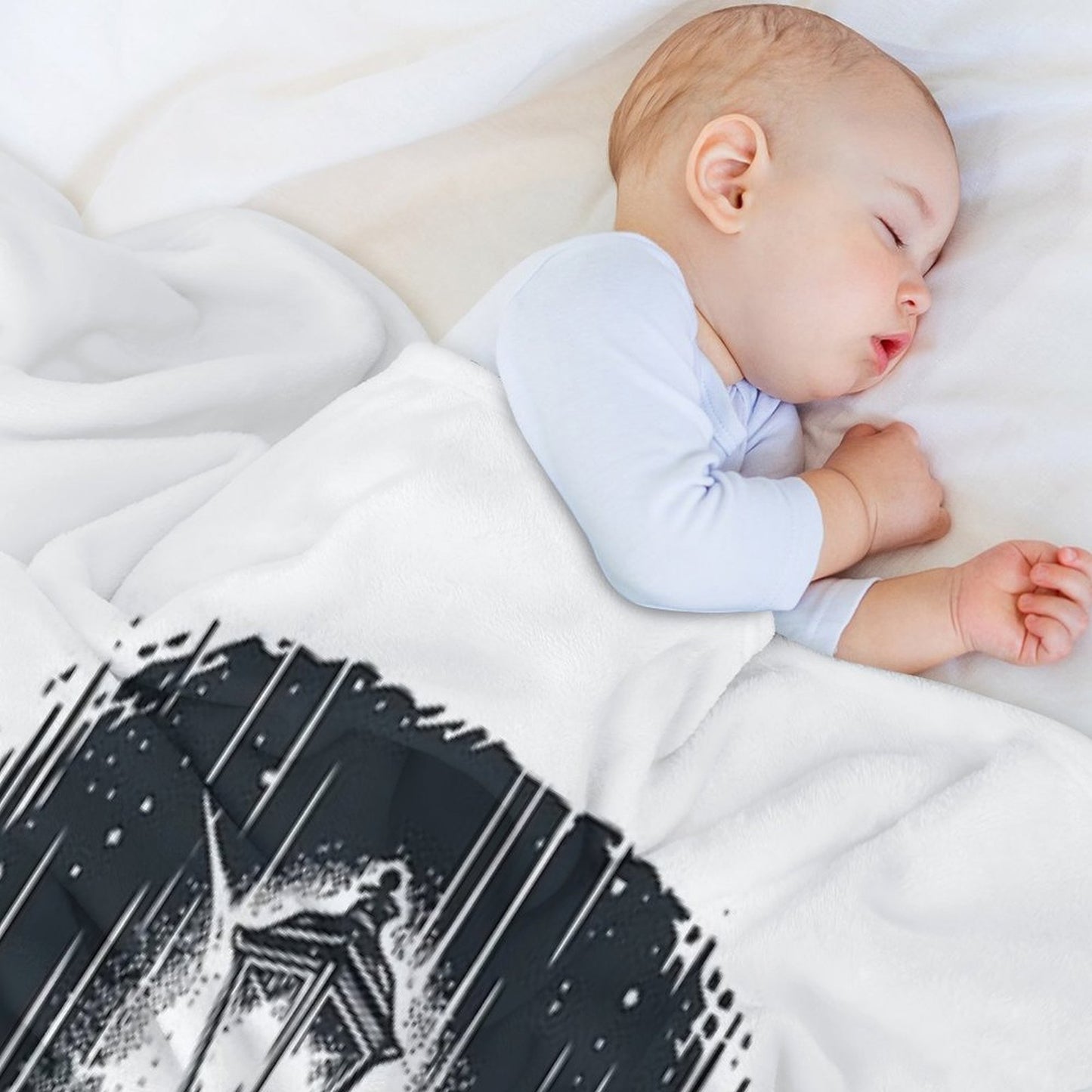 Lamp in The Dark Throw Blanket