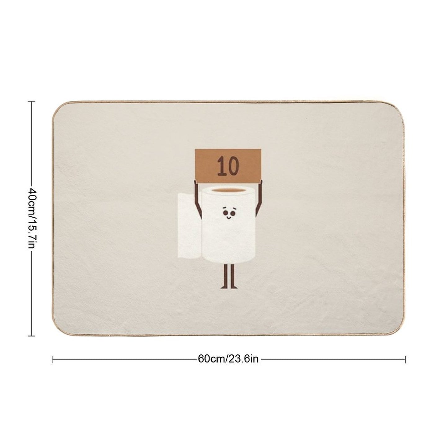 Poo Diving II Bath Mat