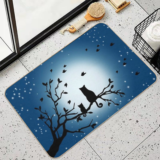 Queen And Kitten Bath Mat