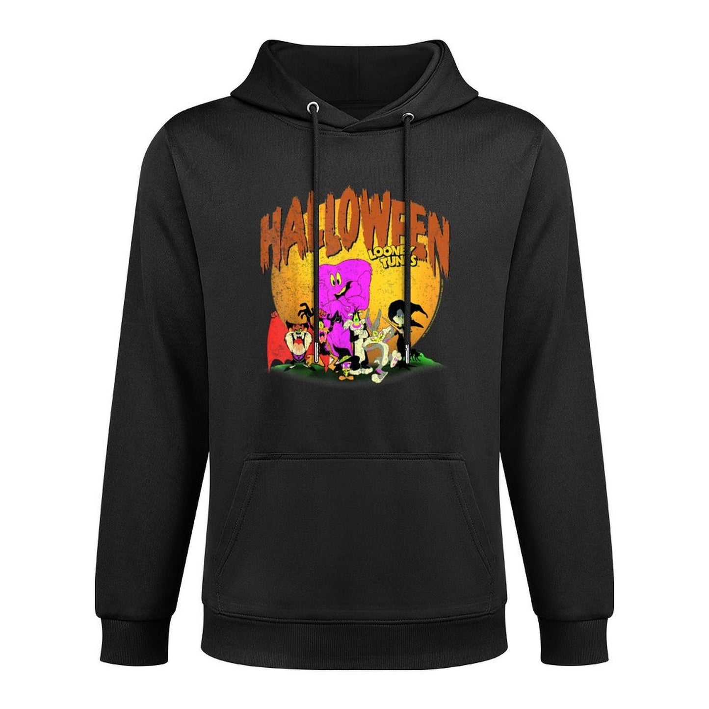 Looney Tunes Halloween Night Group Shot Versatile Streetwear Hoodie