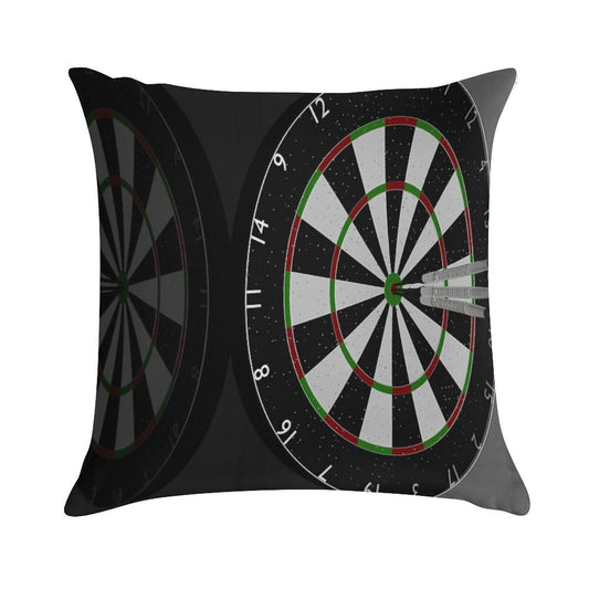 Dart Soft Fade-Resistant Throw Pillow