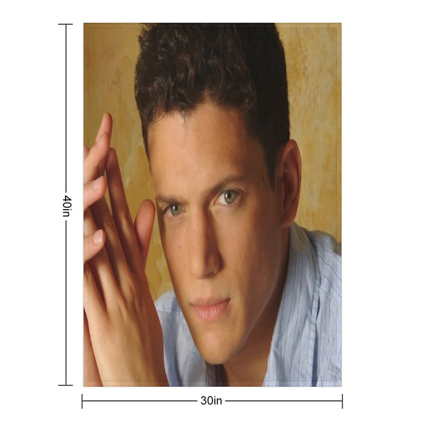 Wentworth Miller Throw Blanket