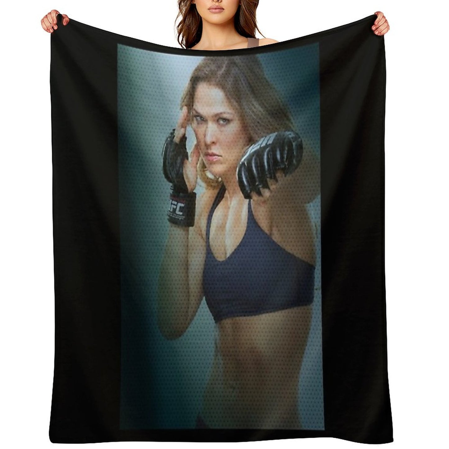Ronda Rousey Throw Blanket