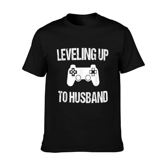 Engagement for Groom Video Game Lovers T-Shirt