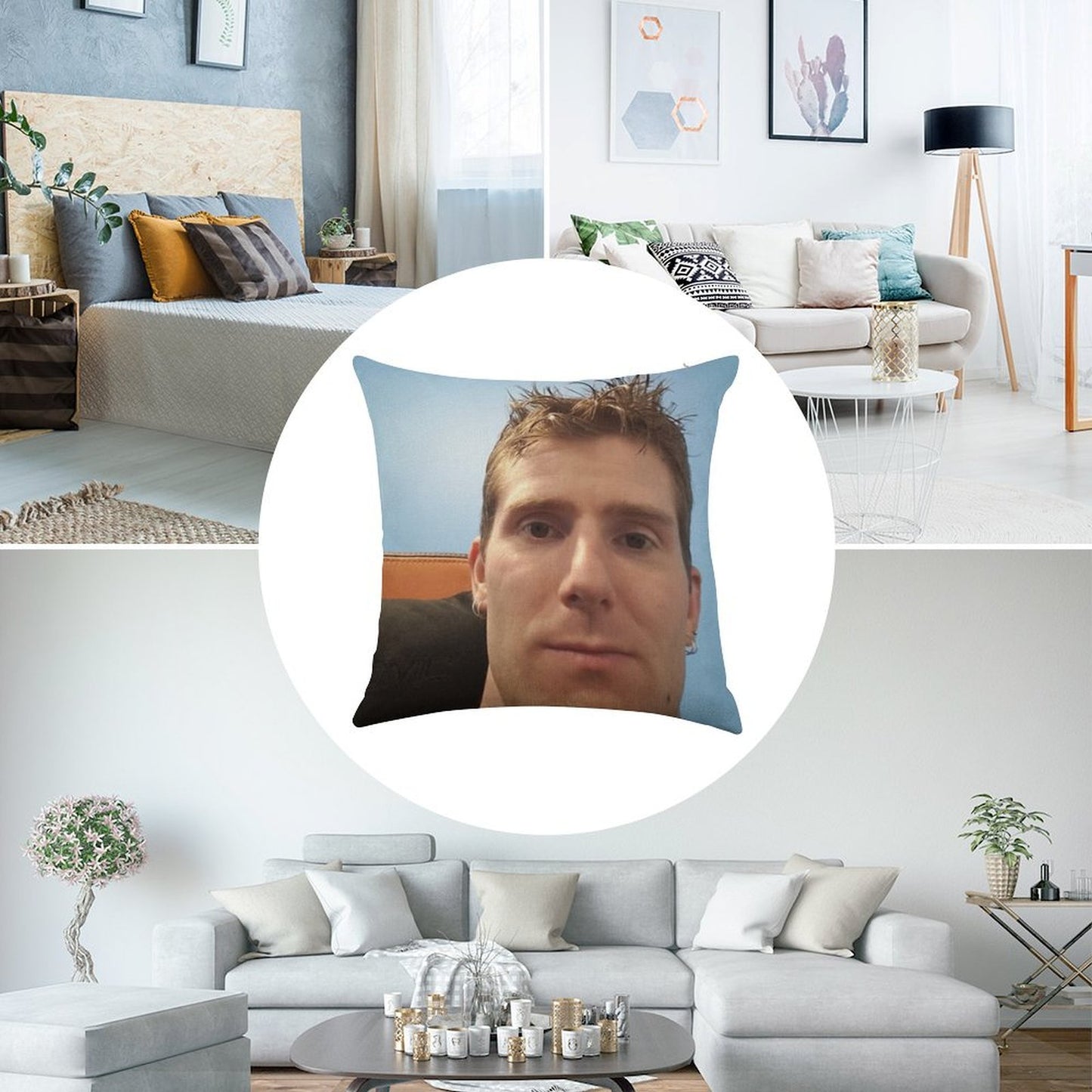 Linus Tech Tips Linen Throw Pillow Cover