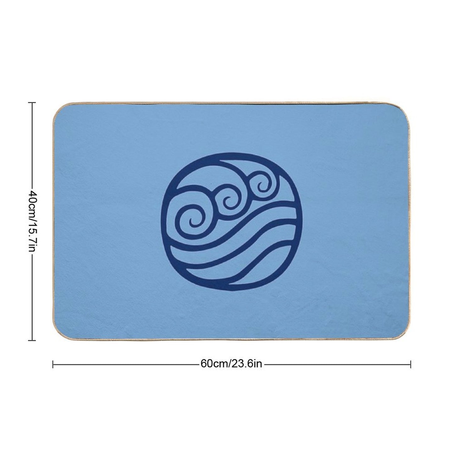 Waterbending Logo Bath Mat