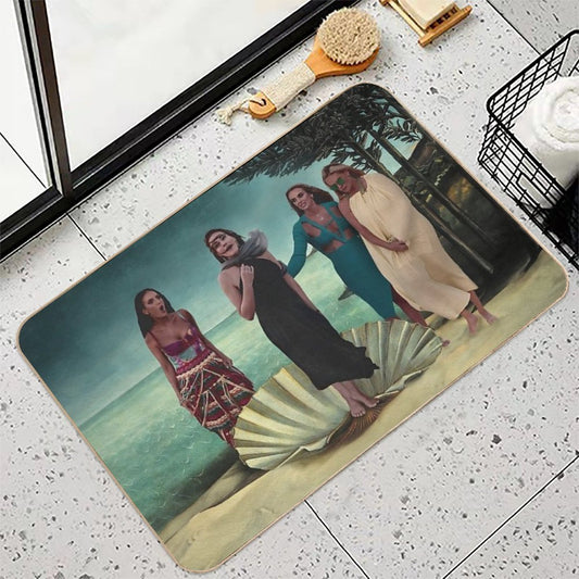 The Real Housewives of Shock Wave Bath Mat