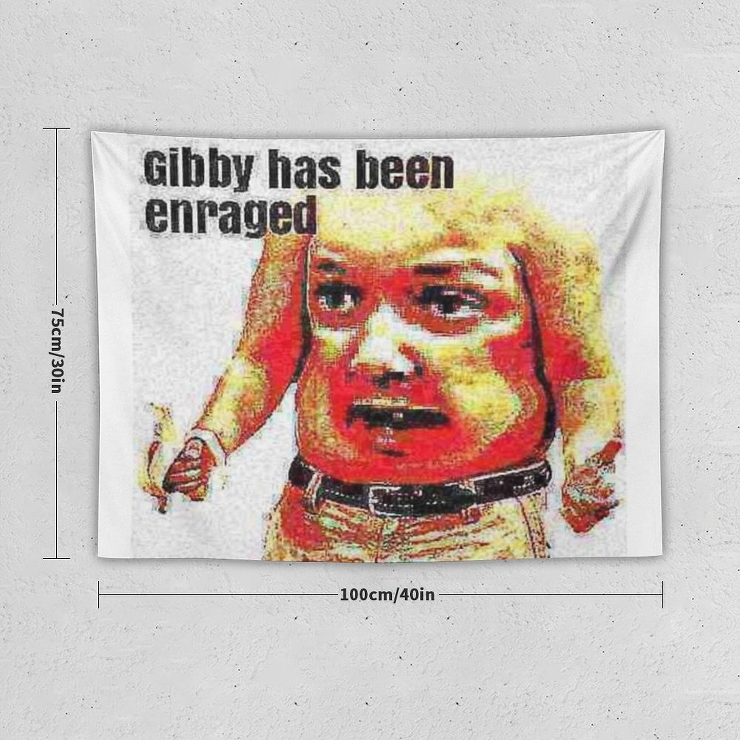 Gibby Has Been Enraged Tapestry