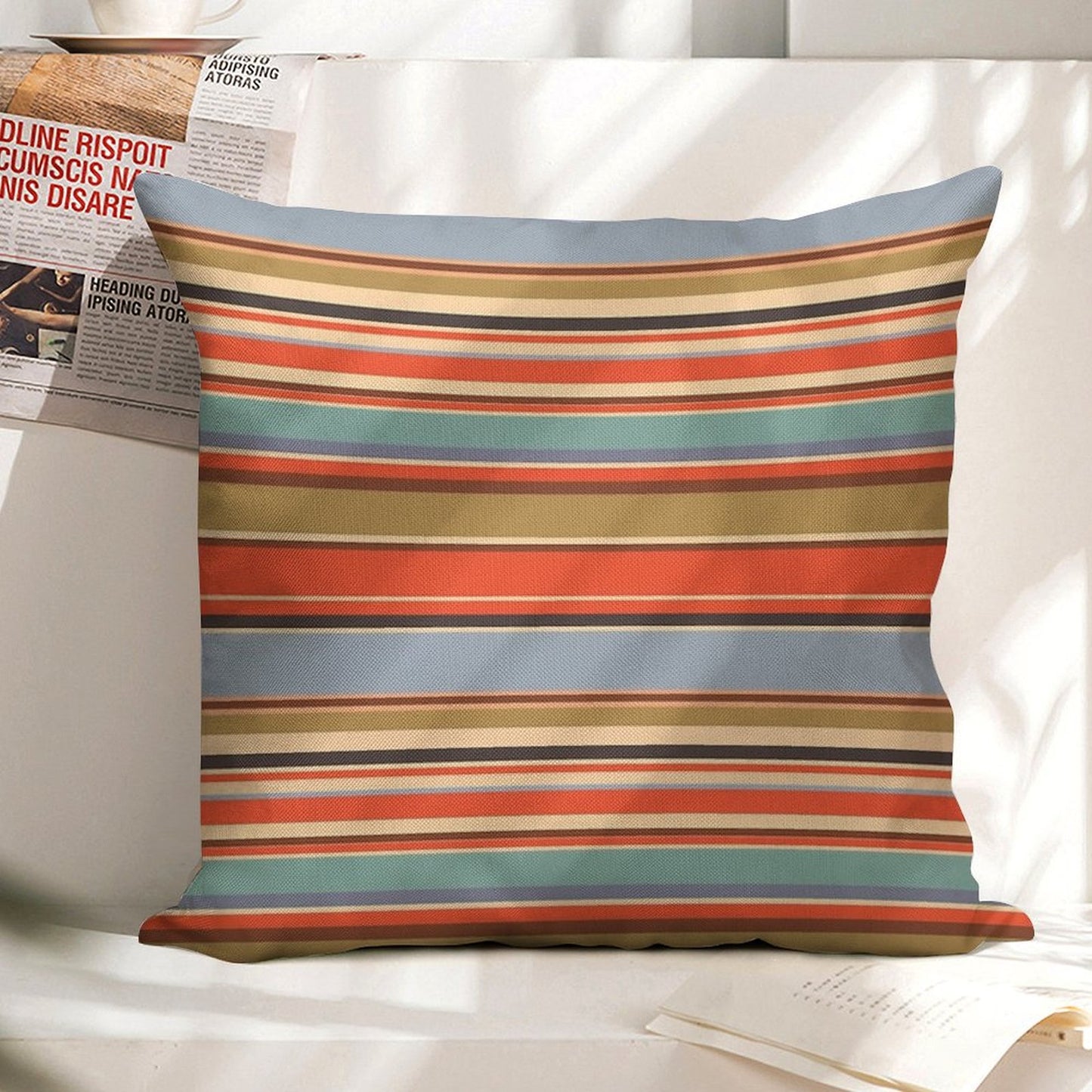 Sheldon's Spot Linen Throw Pillow Cover
