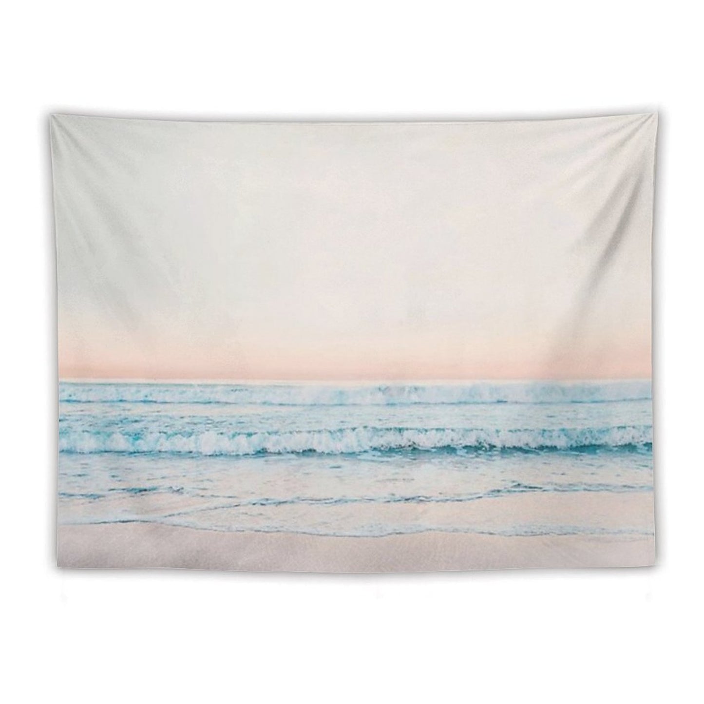 Minimalist Ocean Print Tapestry