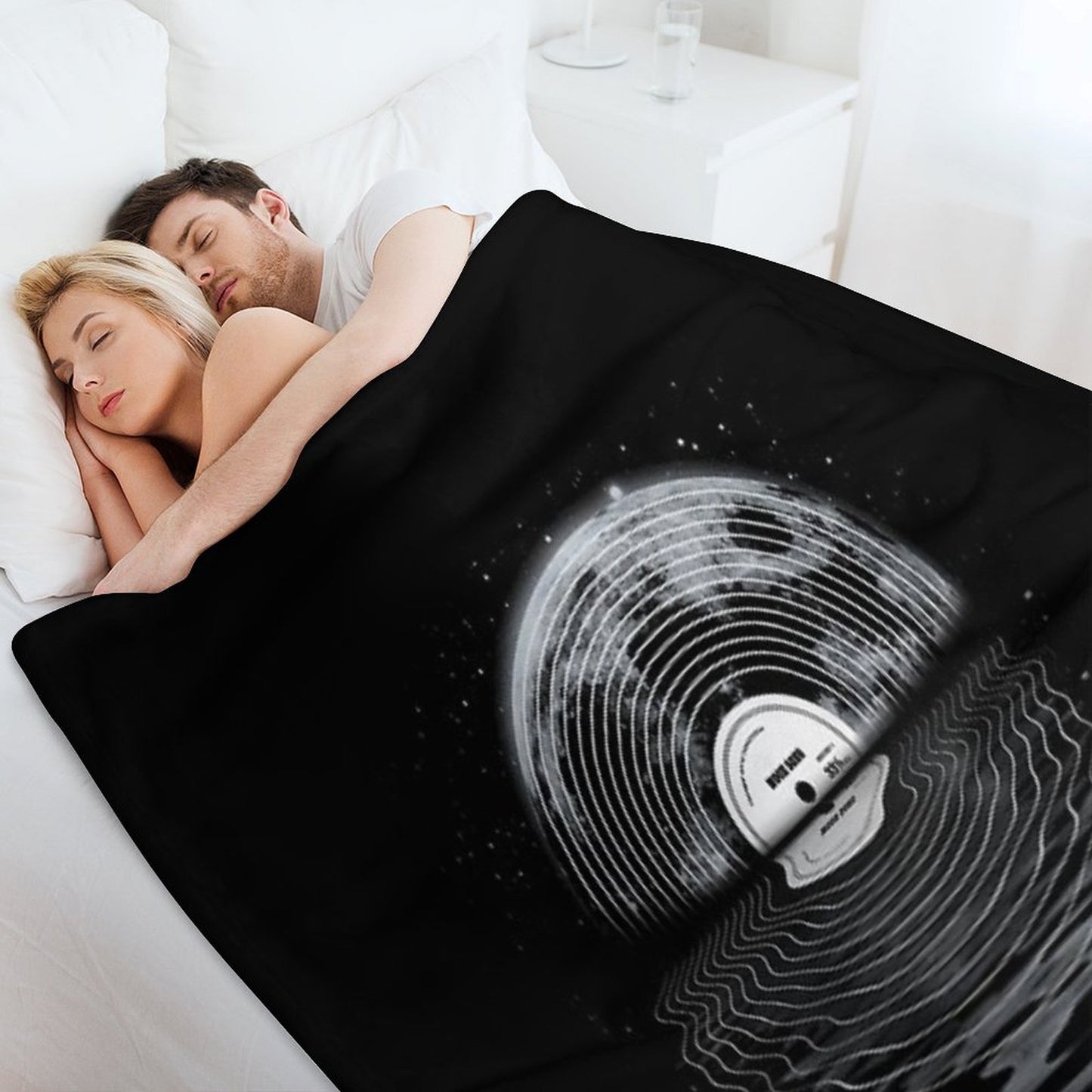 Moon Song Throw Blanket