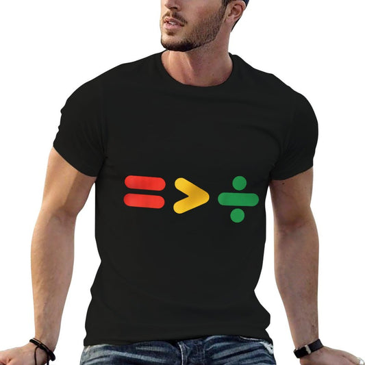 Juneteenth Equality Is Greater Than Division Afro  Stretchy T-Shirt