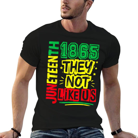 Juneteenth 1865 Black History Month Black Lives Matter Men  Versatile T-Shirt