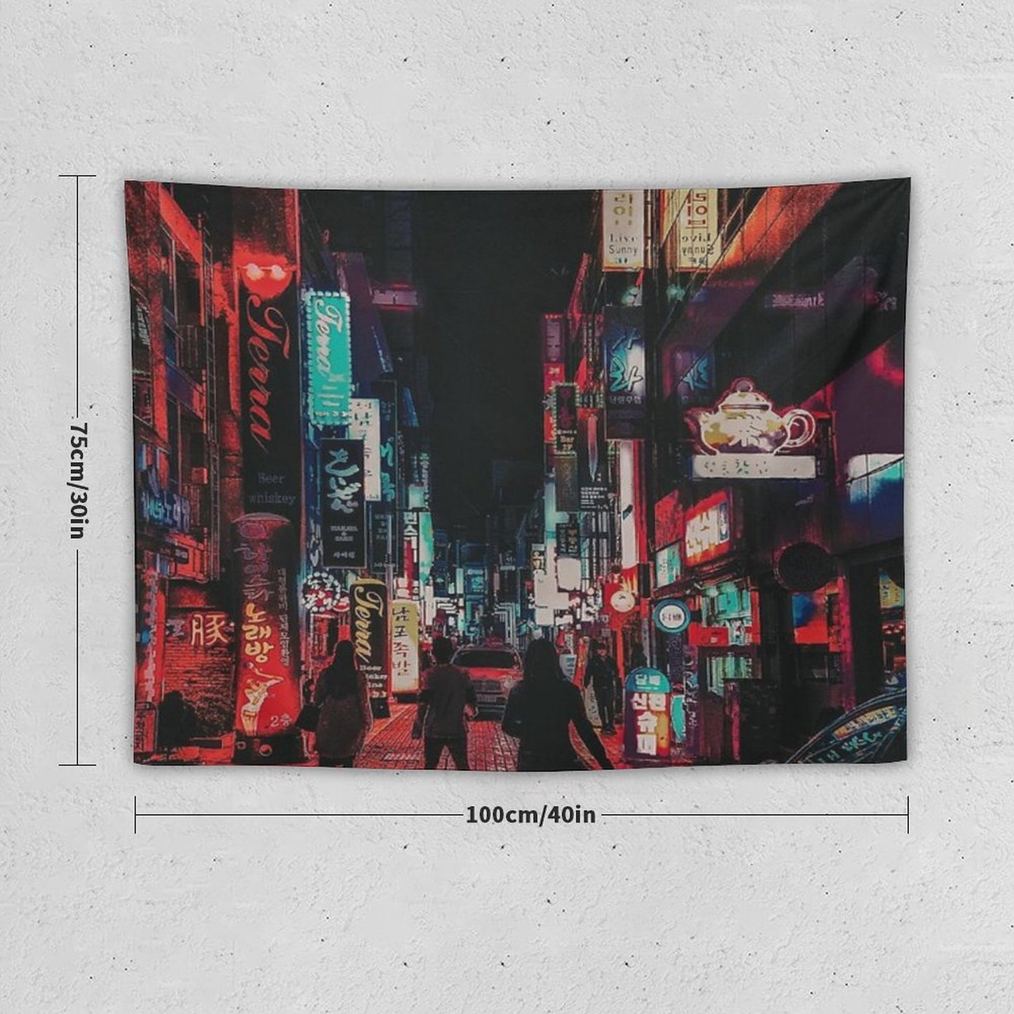 Retro Nights Tapestry