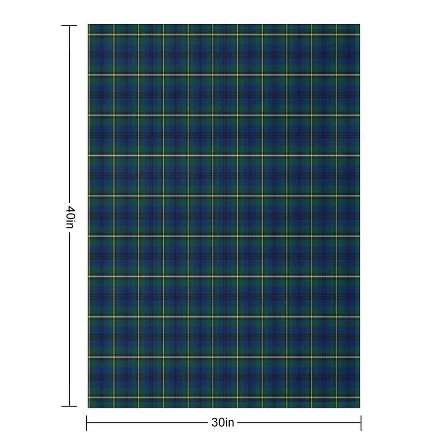 Clan Johnstone Tartan Throw Blanket