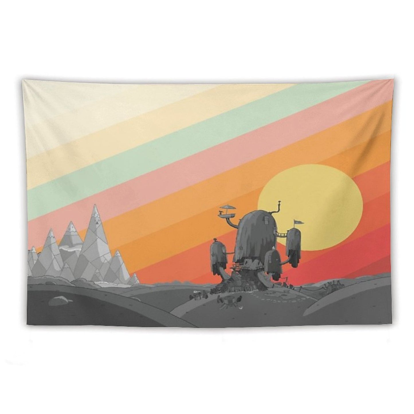 Land Of Ooo (Adventure Time) Tapestry
