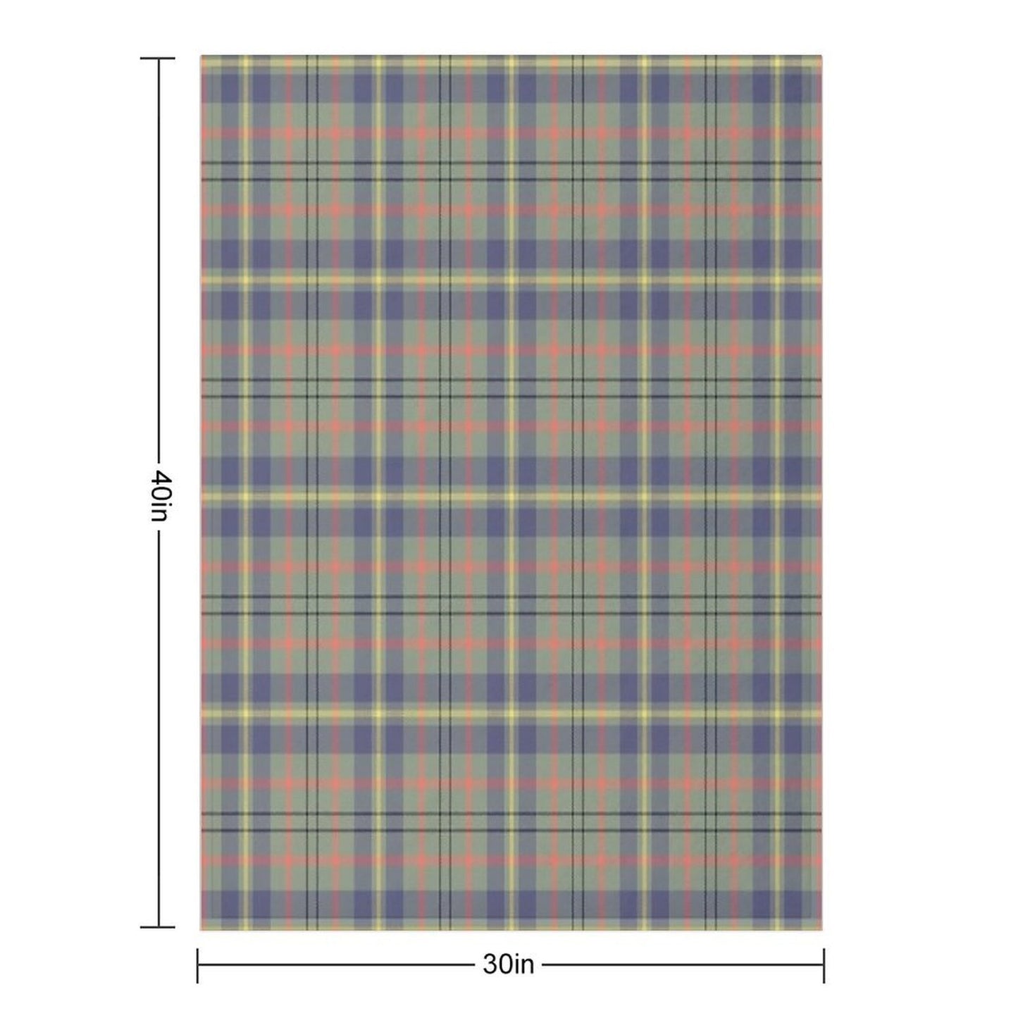 Taylor Weathered Tartan Throw Blanket