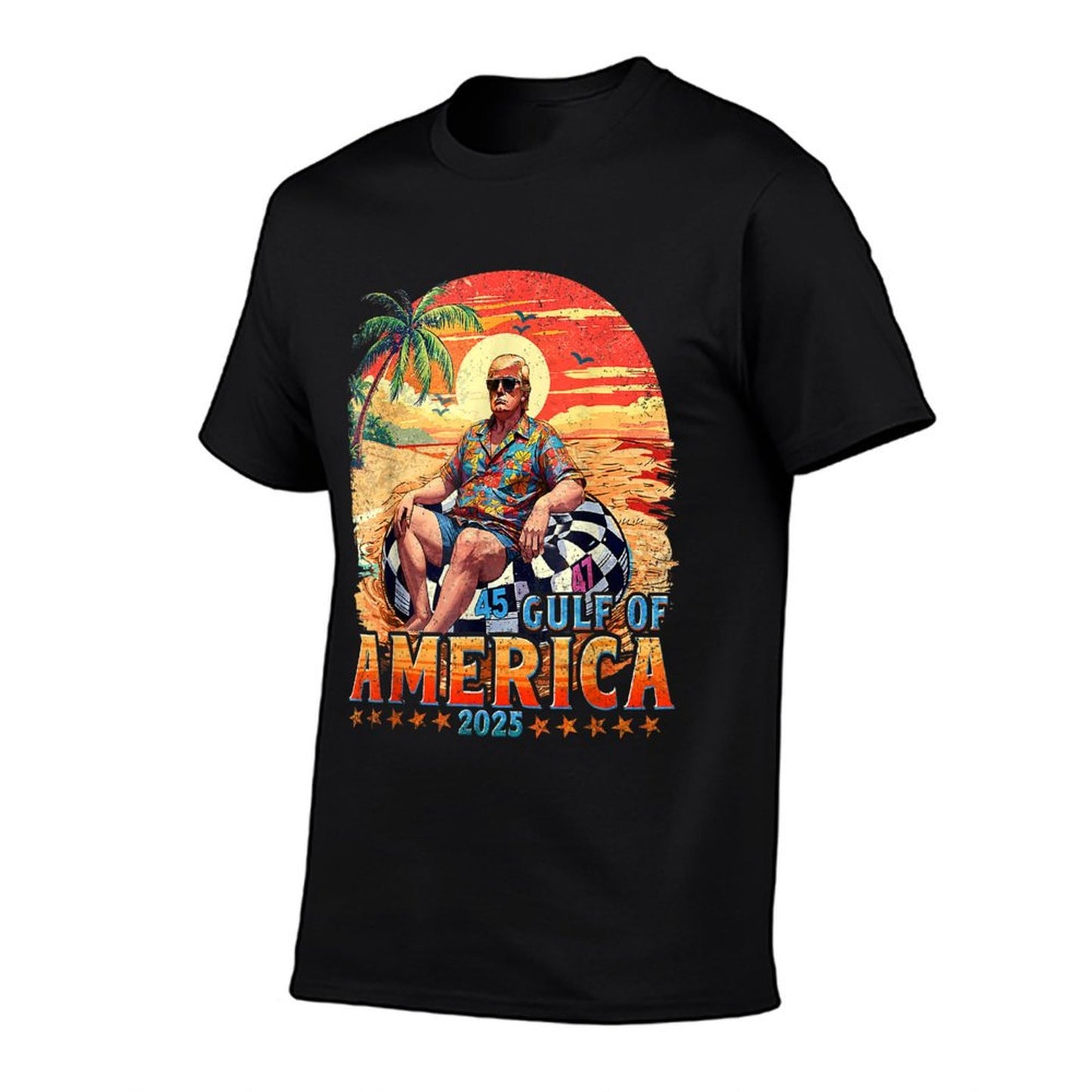 Funny Trump Shirt Gulf Of Us America Est 2025 T-Shirt