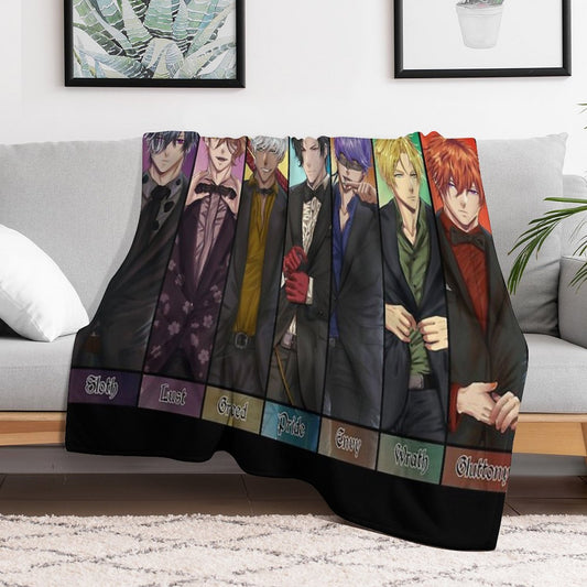 Obey Me Throw Blanket