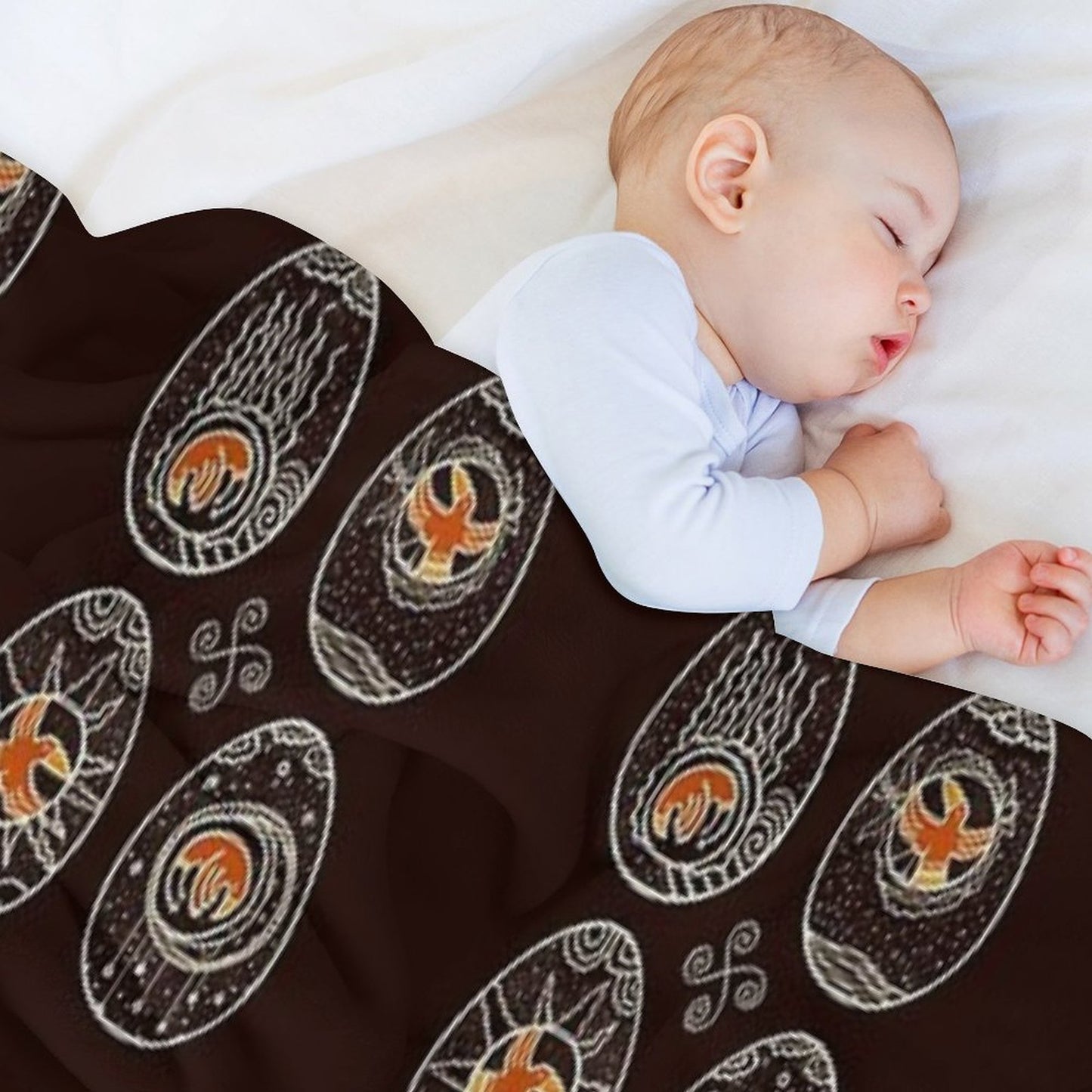 Ravens Spring Throw Blanket