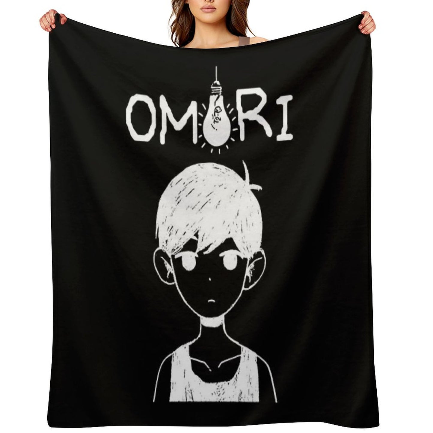Omori Merch Omori Throw Blanket