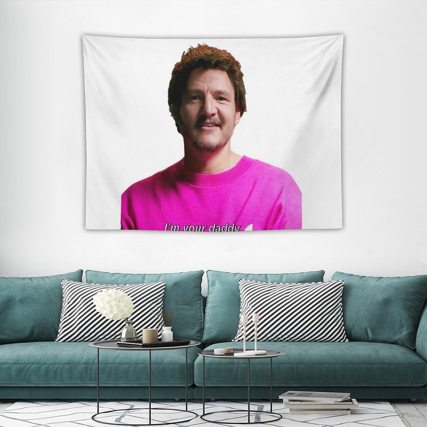 Pedro Pascal Daddy Tapestry