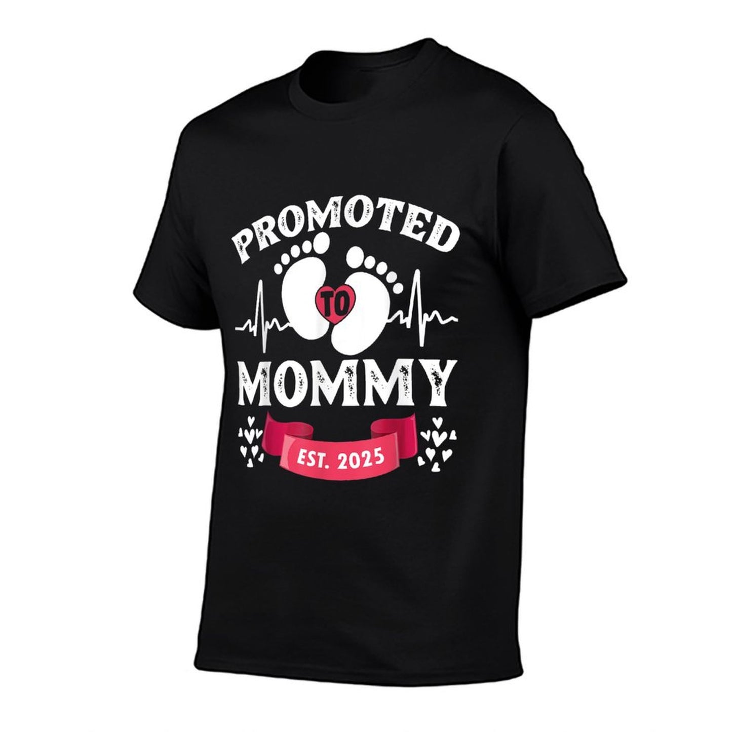 Womens 1st Time Mom EST 2025 New First Mommy Mothers Day T-Shirt