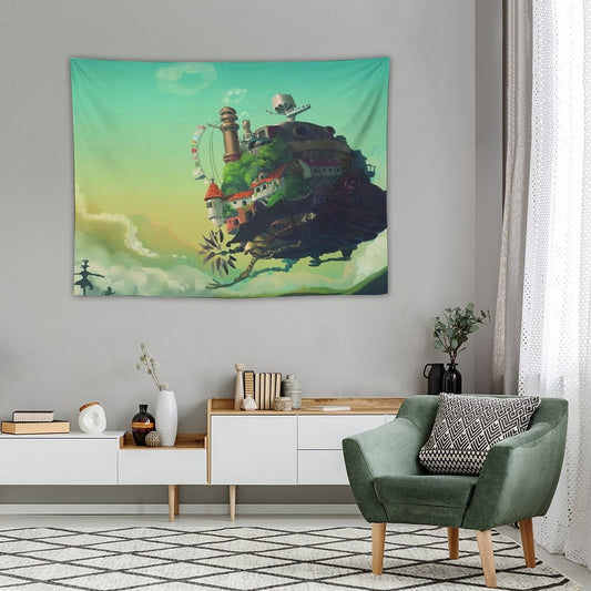 Anime Movie Landscape Tapestry