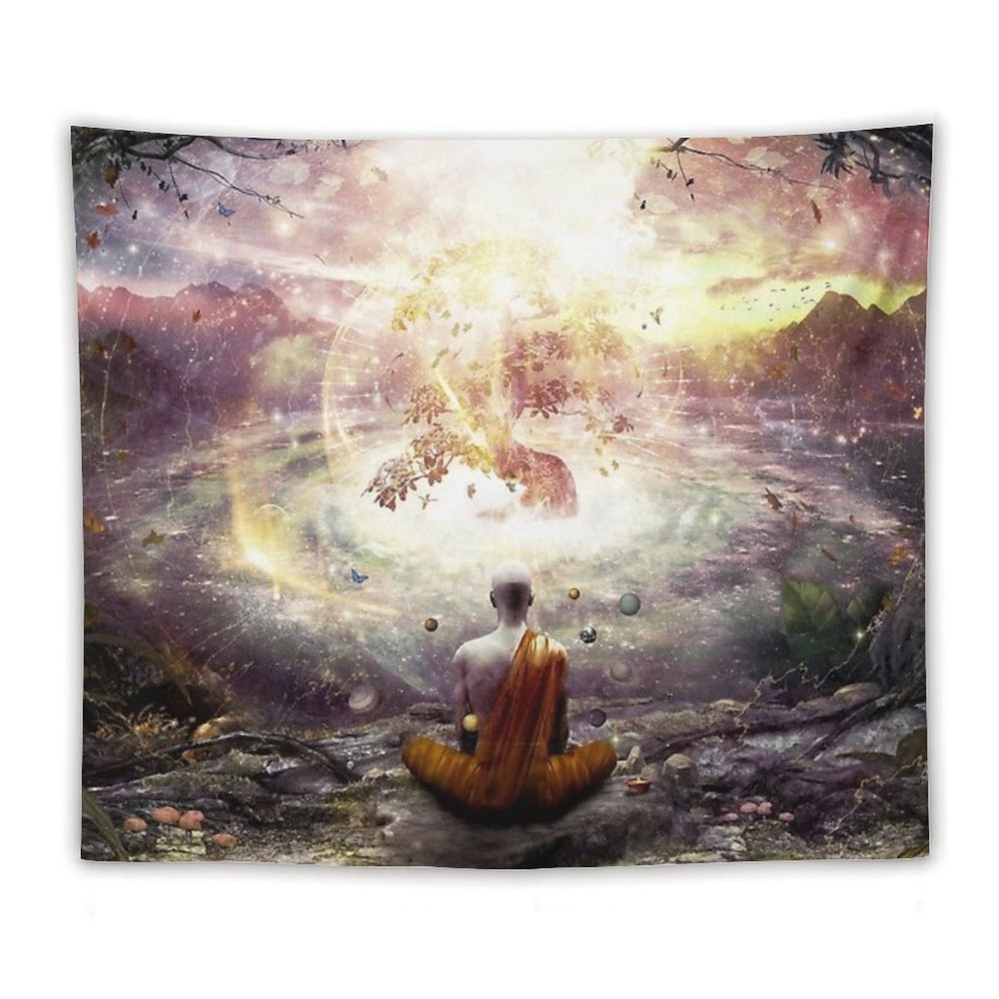 Nature And Time Tapestry